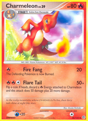 Charmeleon (46/132) [Diamond & Pearl: Secret Wonders] Pokémon