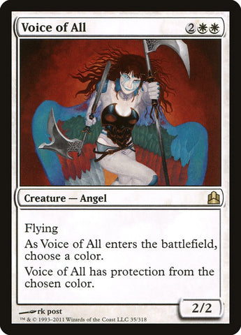 Voice of All [Commander 2011] Magic: The Gathering