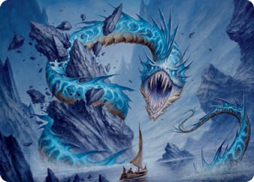 Biolume Serpent Art Card [Innistrad: Crimson Vow Art Series] Magic: The Gathering