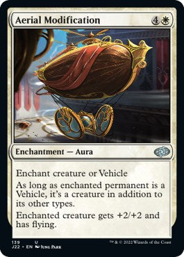 Aerial Modification [Jumpstart 2022] Magic: The Gathering