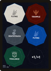 Punch Card Token (001 // 002) [Ikoria: Lair of Behemoths Tokens] Magic: The Gathering