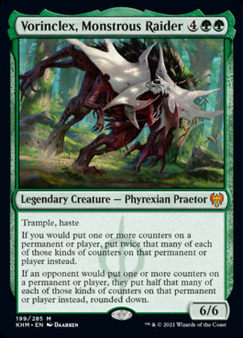 Vorinclex, Monstrous Raider [Kaldheim] Magic: The Gathering