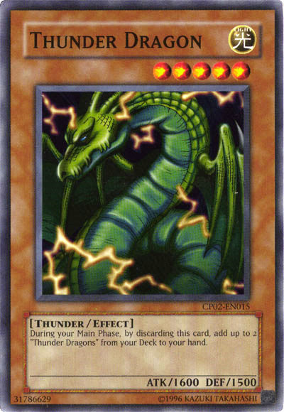 Thunder Dragon [CP02-EN015] Common Yu-Gi-Oh!
