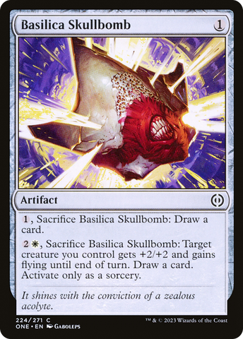 Basilica Skullbomb [Phyrexia: All Will Be One] Magic: The Gathering