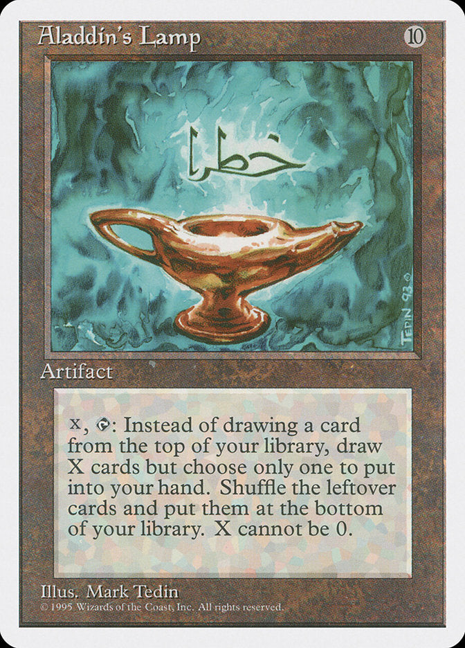 Aladdin's Lamp [Fourth Edition] Magic: The Gathering