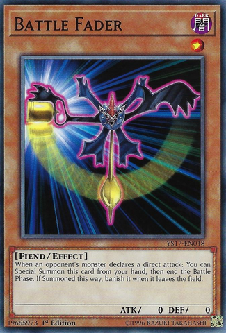Battle Fader [YS17-EN018] Common Yu-Gi-Oh!