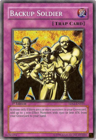 Backup Soldier [5DS1-EN035] Common Yu-Gi-Oh!