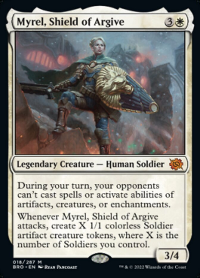 Myrel, Shield of Argive [The Brothers' War] Magic: The Gathering