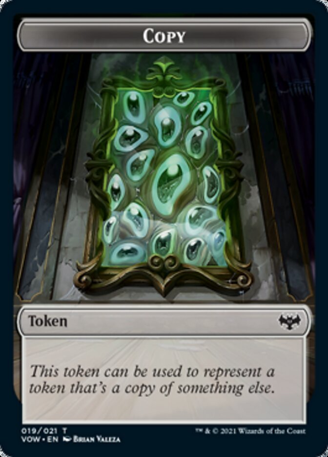 Spirit (002) // Copy Double-Sided Token [Innistrad: Crimson Vow Tokens] Magic: The Gathering