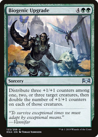 Biogenic Upgrade [Ravnica Allegiance] Magic: The Gathering