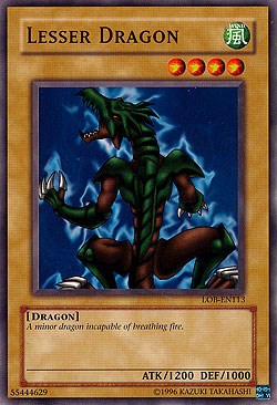 Lesser Dragon [LOB-EN113] Common Yu-Gi-Oh!