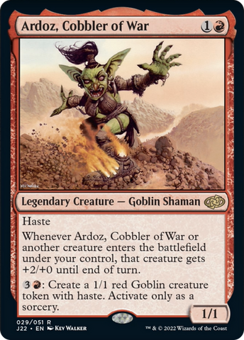 Ardoz, Cobbler of War [Jumpstart 2022] Magic: The Gathering