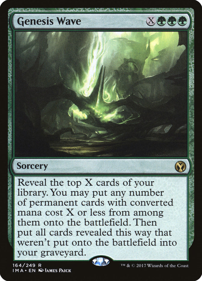 Genesis Wave [Iconic Masters] Magic: The Gathering