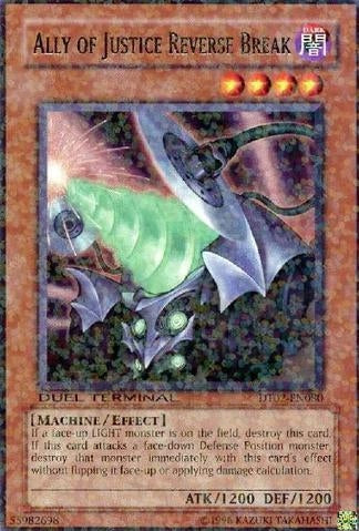 Ally of Justice Reverse Break [DT02-EN080] Rare Yu-Gi-Oh!