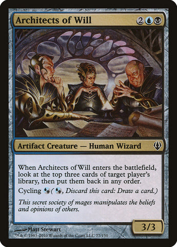 Architects of Will [Archenemy] Magic: The Gathering