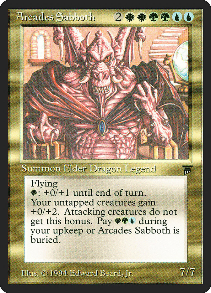 Arcades Sabboth [Legends] Magic: The Gathering