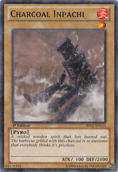 Charcoal Inpachi [BP01-EN114] Starfoil Rare Yu-Gi-Oh!