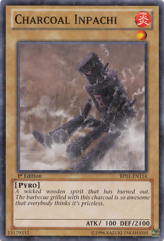 Charcoal Inpachi [BP01-EN114] Starfoil Rare Yu-Gi-Oh!