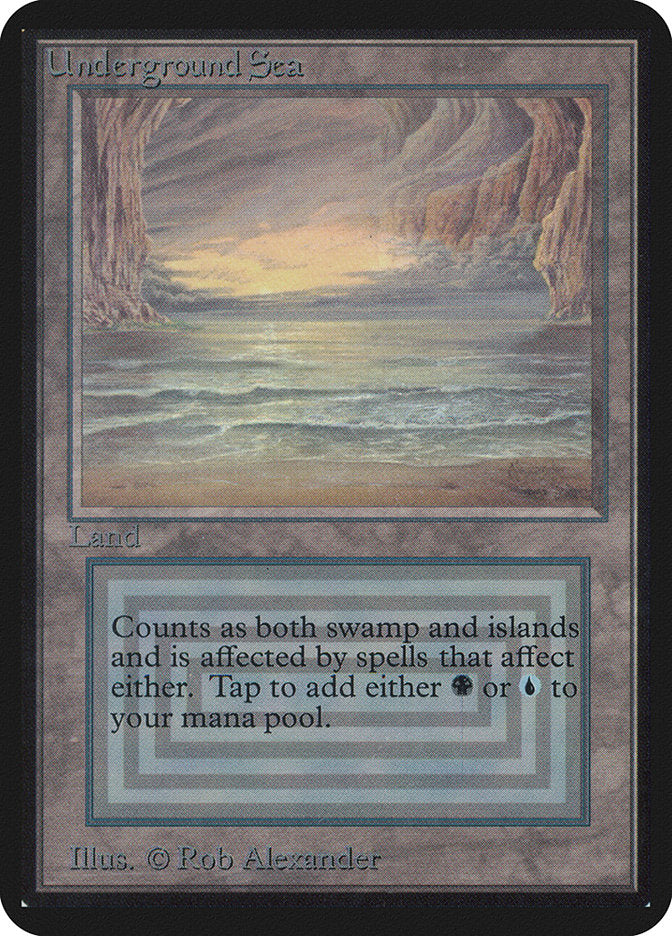 Underground Sea [Alpha Edition] Magic: The Gathering
