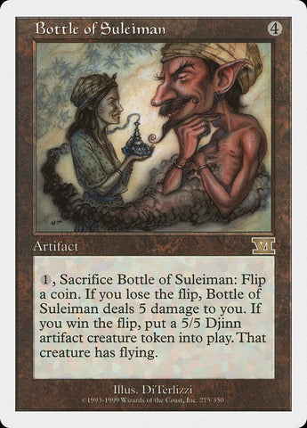 Bottle of Suleiman [Classic Sixth Edition] Magic: The Gathering