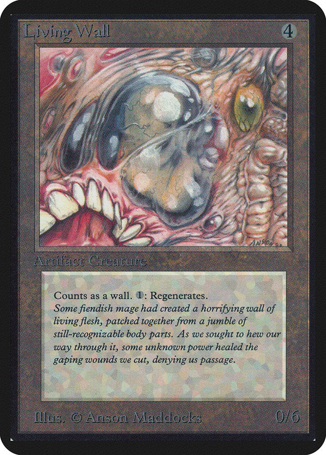Living Wall [Alpha Edition] Magic: The Gathering