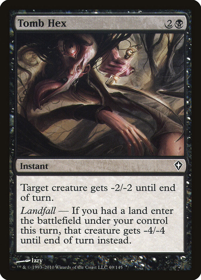 Tomb Hex [Worldwake] Magic: The Gathering
