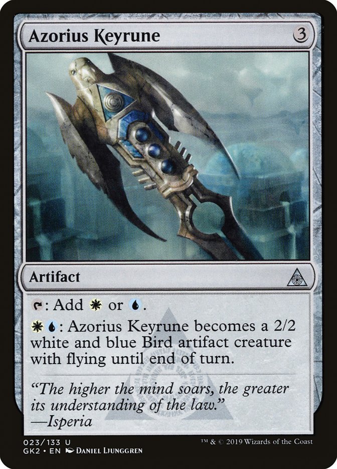 Azorius Keyrune [Ravnica Allegiance Guild Kit] Magic: The Gathering