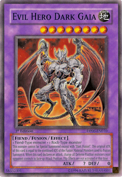 Evil Hero Dark Gaia [DP06-EN010] Common Yu-Gi-Oh!