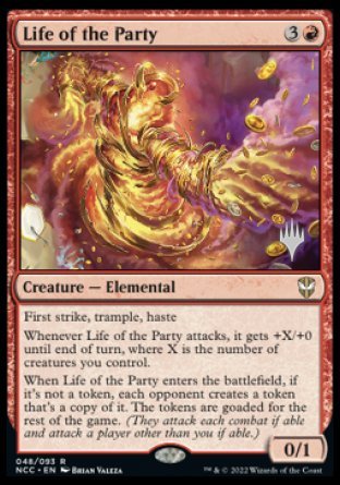 Life of the Party (Promo Pack) [Streets of New Capenna Commander Promos] Magic: The Gathering