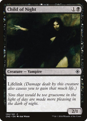 Child of Night [Conspiracy: Take the Crown] Magic: The Gathering