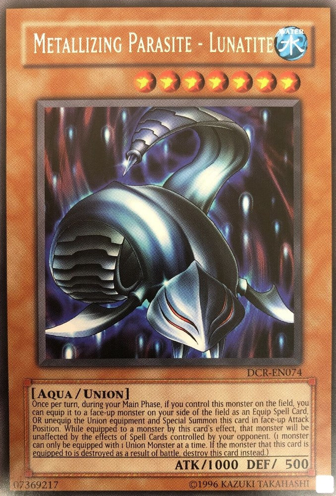 Metallizing Parasite - Lunatite [DCR-EN074] Rare Yu-Gi-Oh!