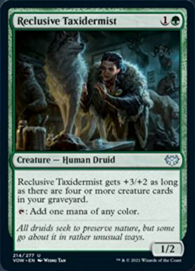 Reclusive Taxidermist [Innistrad: Crimson Vow] Magic: The Gathering