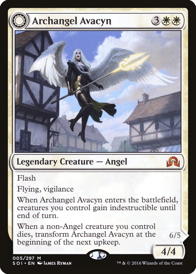 Archangel Avacyn // Avacyn, the Purifier [Shadows over Innistrad] Magic: The Gathering