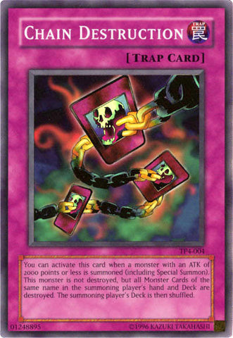Chain Destruction [TP4-004] Super Rare Yu-Gi-Oh!