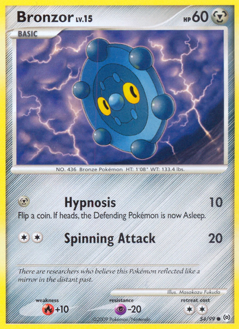 Bronzor (54/99) [Platinum: Arceus] Pokémon