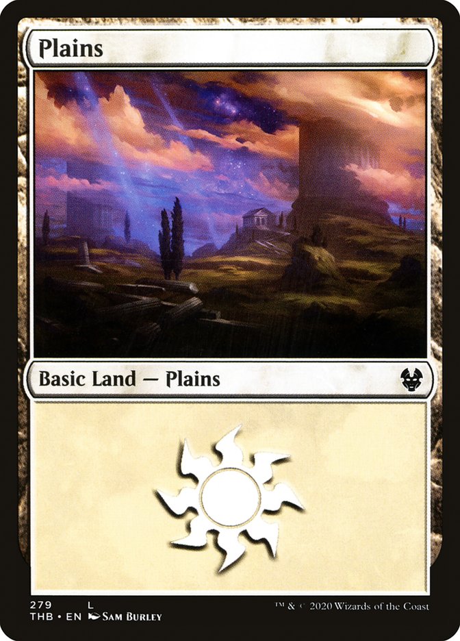Plains (279) [Theros Beyond Death] Magic: The Gathering