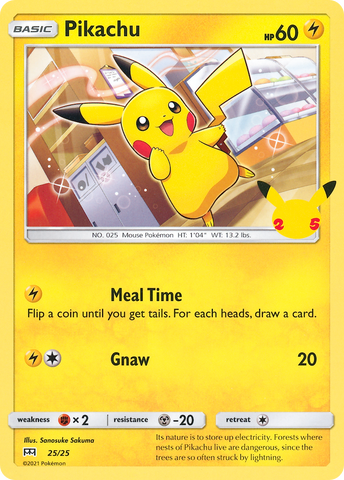 Pikachu (25/25) [McDonald's 25th Anniversary] Pokémon