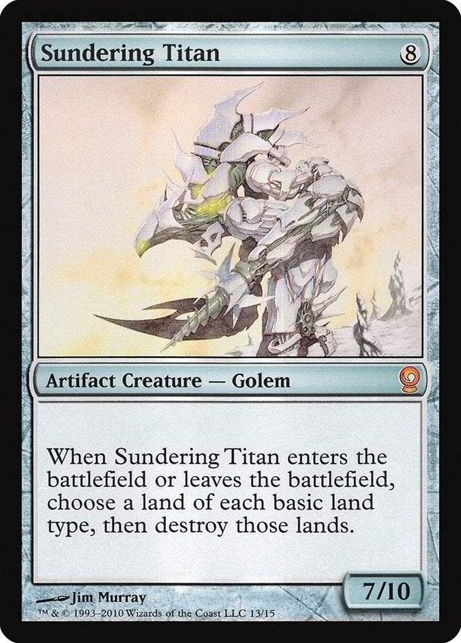 Sundering Titan [From the Vault: Relics] Magic: The Gathering