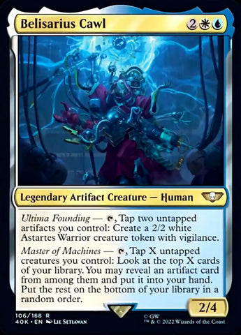 Belisarius Cawl (Surge Foil) [Warhammer 40,000] Magic: The Gathering
