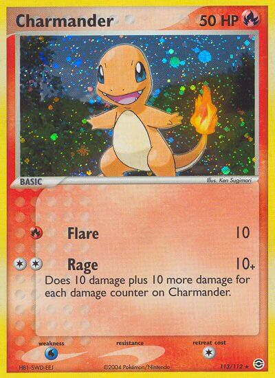 Charmander (113/112) [EX: FireRed & LeafGreen] Pokémon
