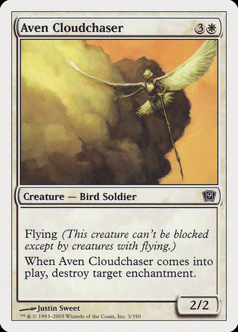 Aven Cloudchaser [Ninth Edition] Magic: The Gathering