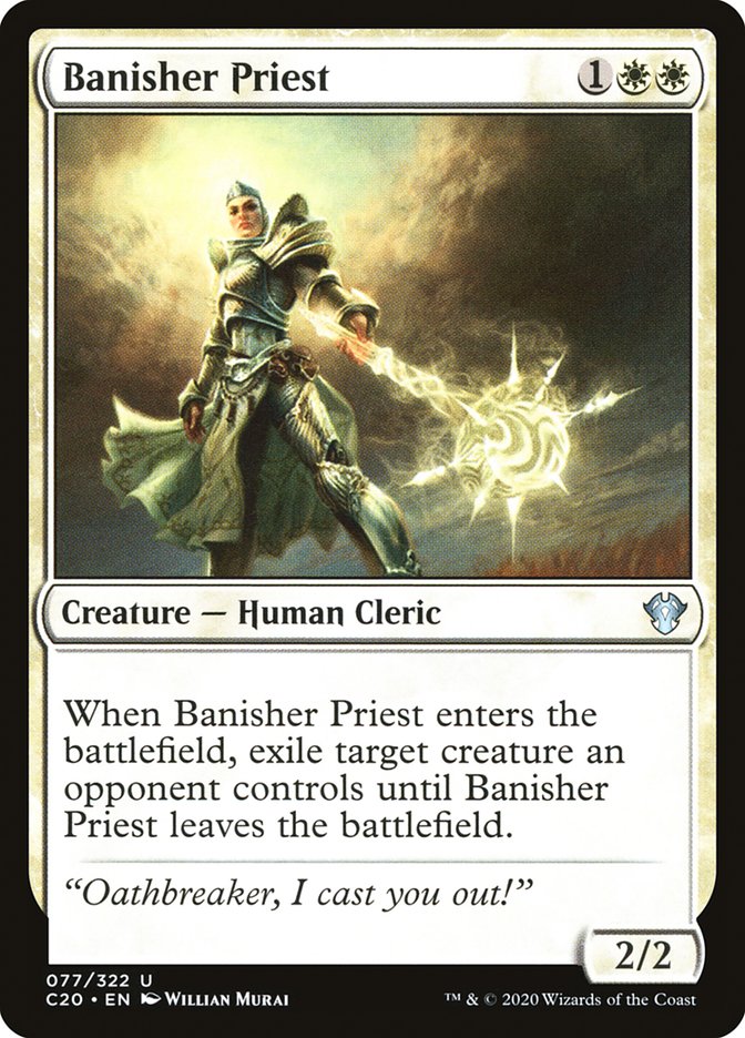 Banisher Priest [Commander 2020] Magic: The Gathering