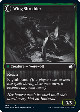 Bird Admirer // Wing Shredder [Innistrad: Double Feature] Magic: The Gathering