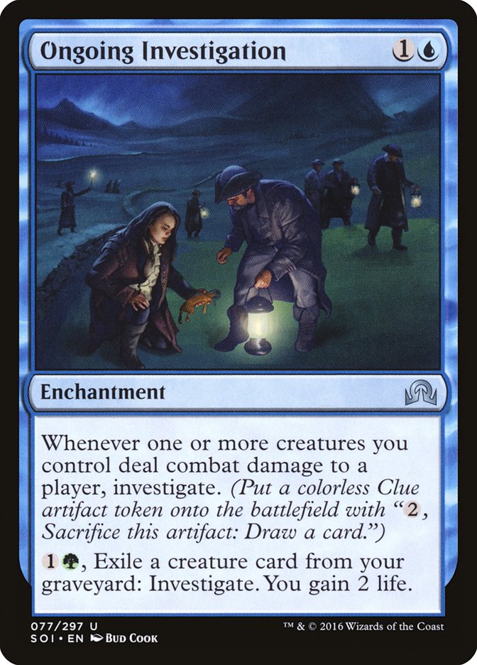 Ongoing Investigation [Shadows over Innistrad] Magic: The Gathering