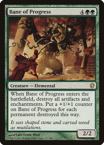 Bane of Progress [Commander 2013] Magic: The Gathering