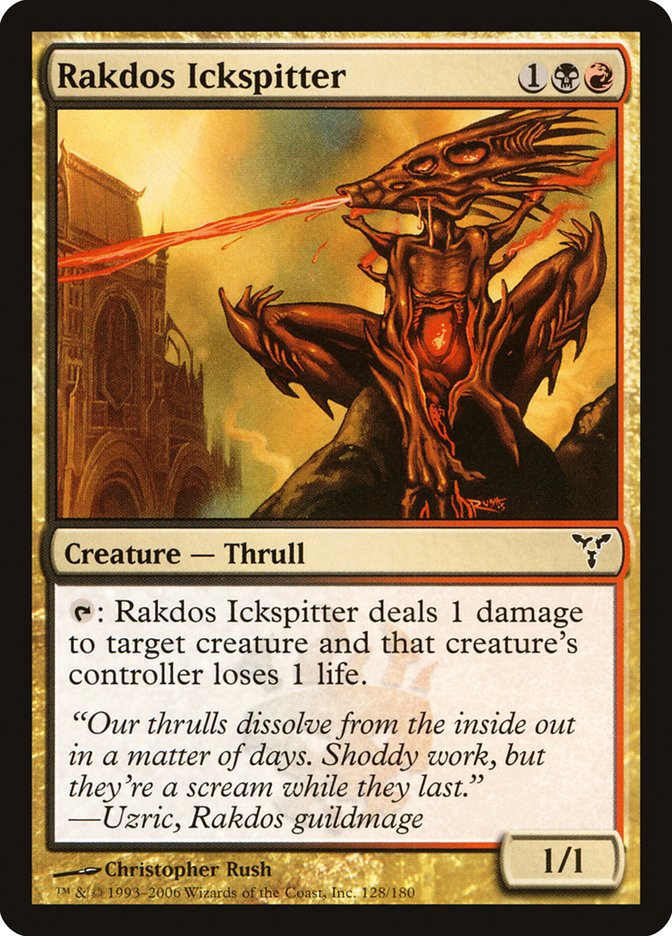 Rakdos Ickspitter [Dissension] Magic: The Gathering