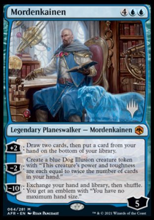 Mordenkainen (Promo Pack) [Dungeons & Dragons: Adventures in the Forgotten Realms Promos] Magic: The Gathering