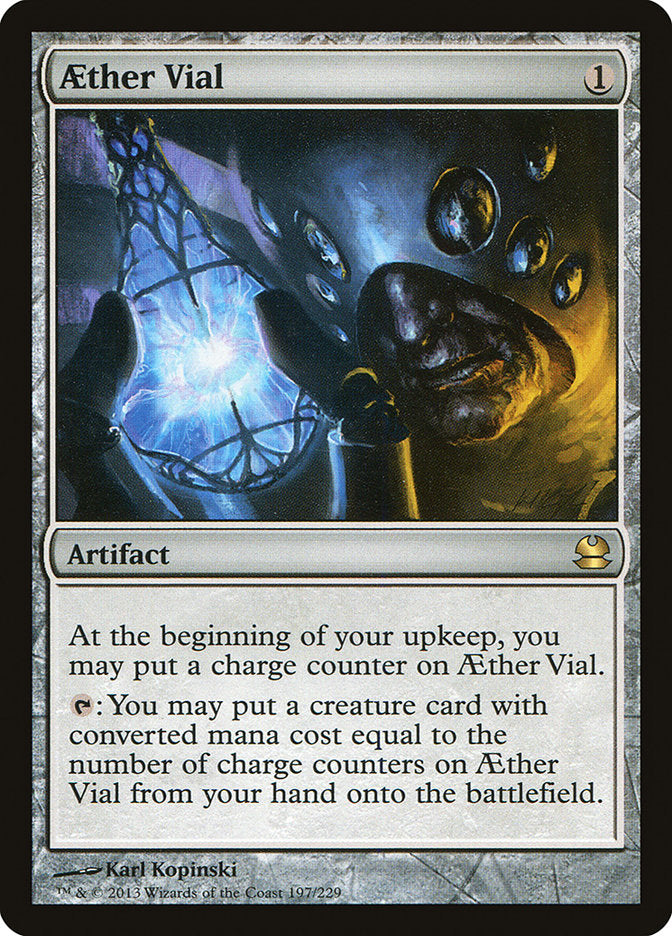 Aether Vial [Modern Masters] Magic: The Gathering
