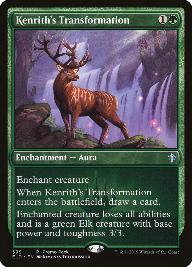 Kenrith's Transformation (Promo Pack) [Throne of Eldraine Promos] Magic: The Gathering