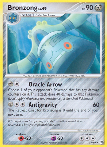 Bronzong (14/99) [Platinum: Arceus] Pokémon